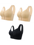 Compre 1 Leve 2: Sutiã Rendado Fechamento Frontal