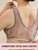 Compre 2 Leve 4: Sutiã Floral Telado