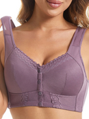 Compre 1 Leve 2: Sutiã Rendado Fechamento Frontal