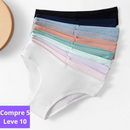 Compre 5 Leve 10 - Calcinha Algodão 100% Respirável